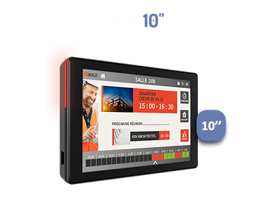 Moniteur d'affichage dynamique 10 pouces