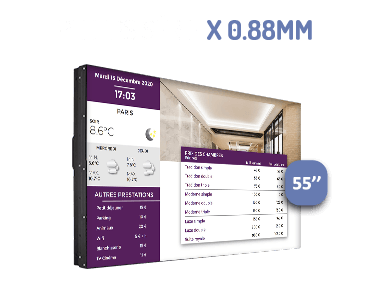 Moniteur pour mur d'images X 0.88